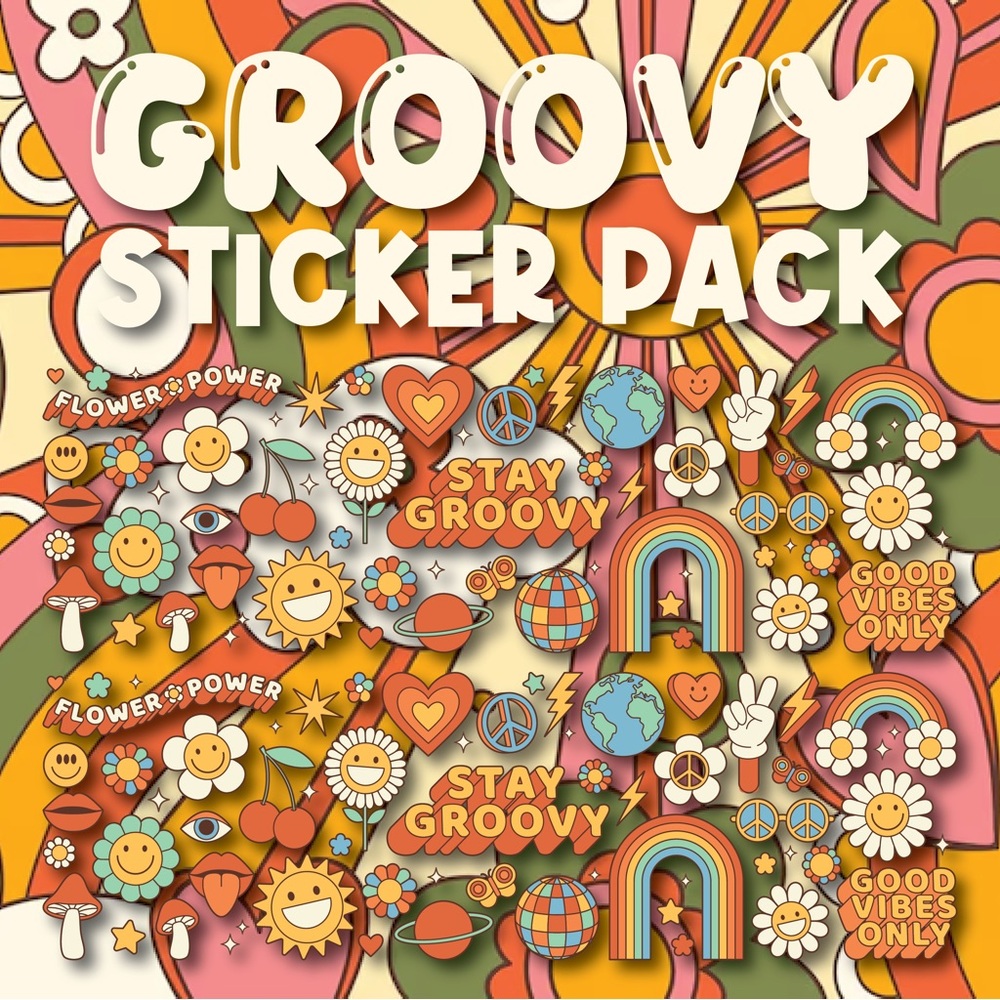 Groovy Sticker Pack